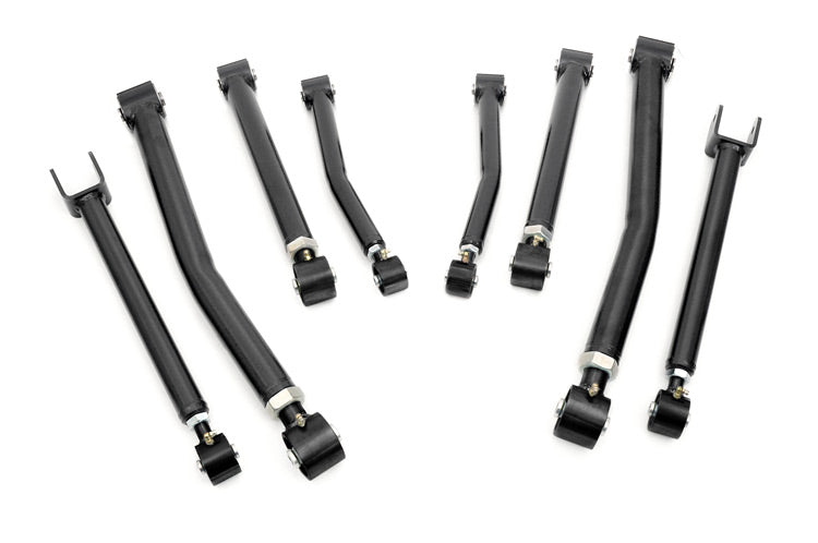 1x 11350 1x 11360 1x 11370 1x 11380 X-Flex Control Arms   Complete Set   Jeep Wrangler JK  (2007-2018)