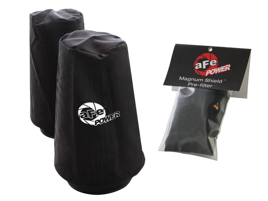 ~(2 lbs. 6X6X3)~ Magnum SHIELD Pre-Filter EcoBoost Stage-2 (Black) Pre-Filters (pair)