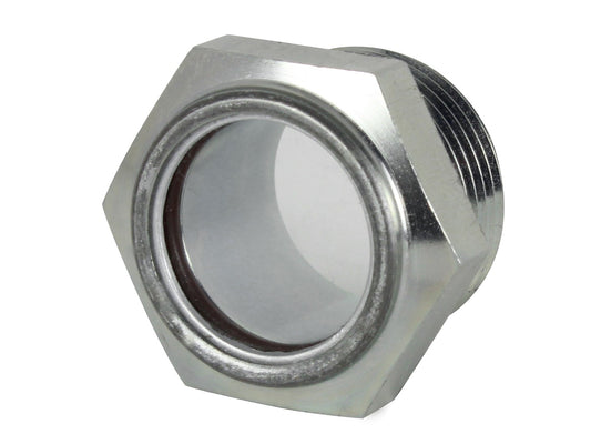~(1 lbs. 6X6X6)~ Differential Cover Oil Level Sight Glass 1 IN x 11.5 NPTF