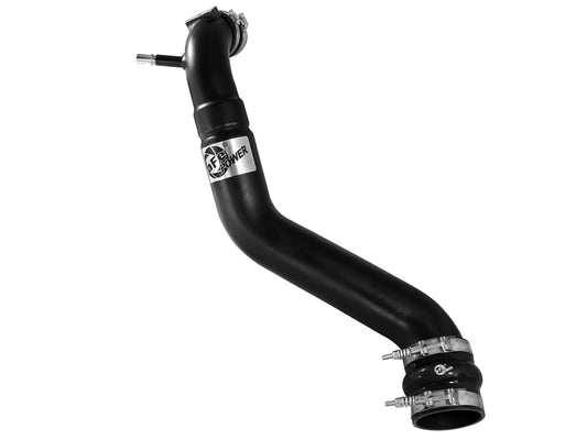 ~(14 lbs. 32X14X11)~ BladeRunner 3-1/2 IN to 3 IN Aluminum Cold Charge Pipe Black Ford F-150 11-14 V6-3.5L (tt)