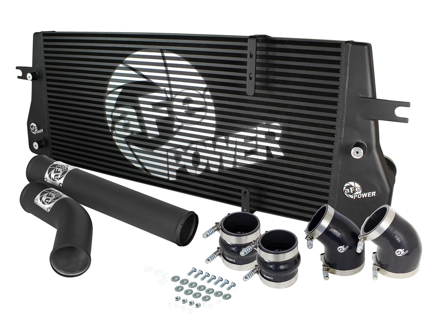 ~(80 lbs. 78X14X14)~ BladeRunner Street Series Intercooler Kit w/ Tubes Black Dodge Diesel Trucks 94-02 L6-5.9L (td)