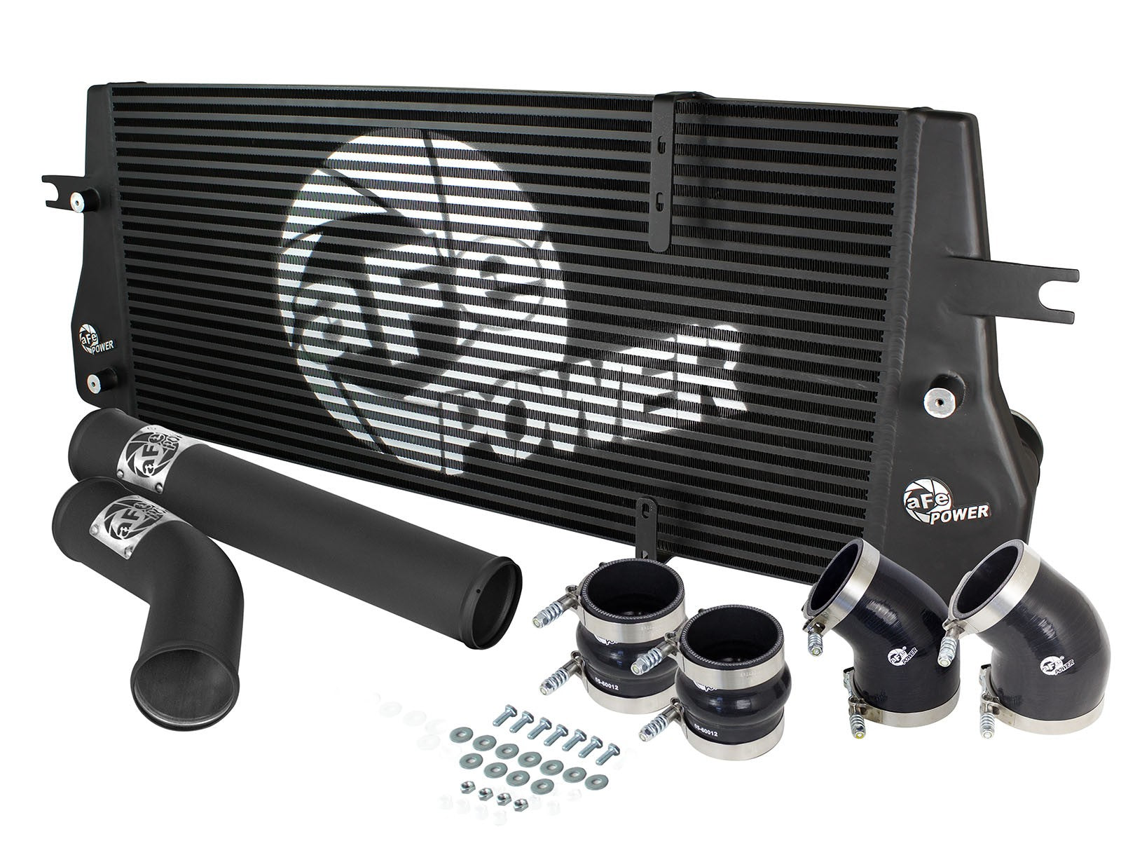 ~(80 lbs. 78X14X14)~ BladeRunner Street Series Intercooler Kit w/ Tubes Black Dodge Diesel Trucks 94-02 L6-5.9L (td)