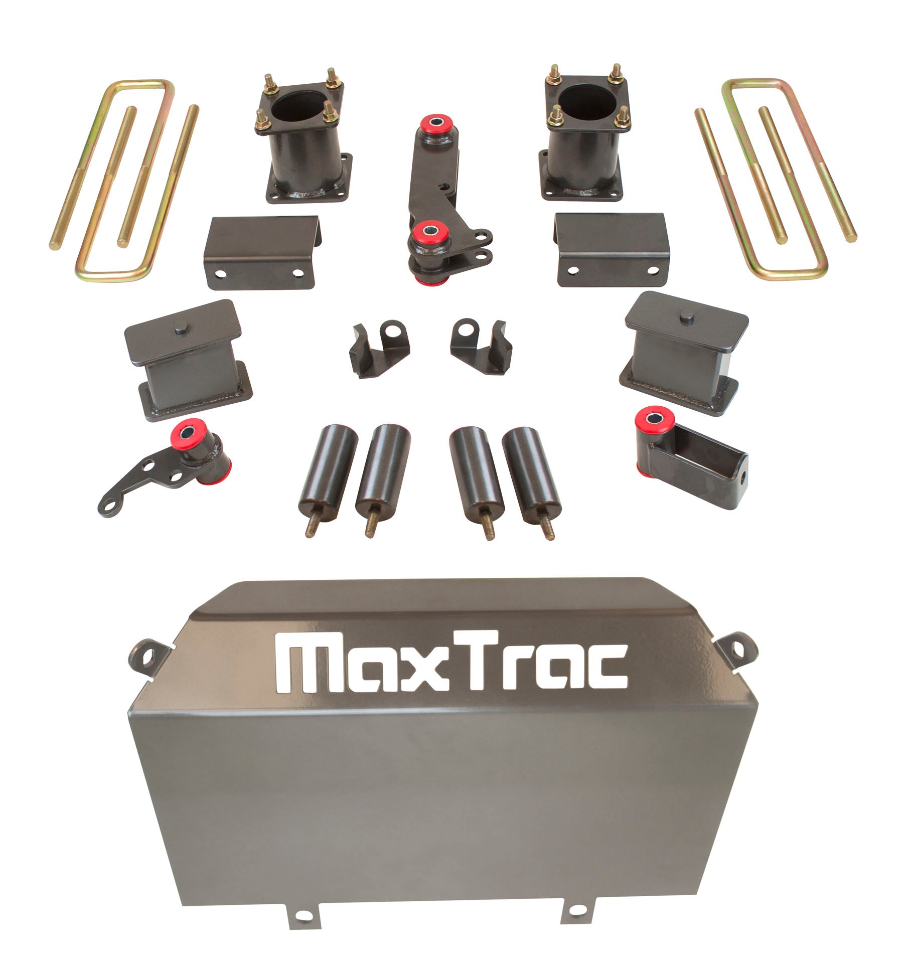 ***Discontinued***~(50 lbs. 24X20X6)~ 6IN LIFT KIT 4WD WITH MAXTRAC SHOCKS 2007-17 TOYOTA TUNDRA - COMPONENT BOX 3