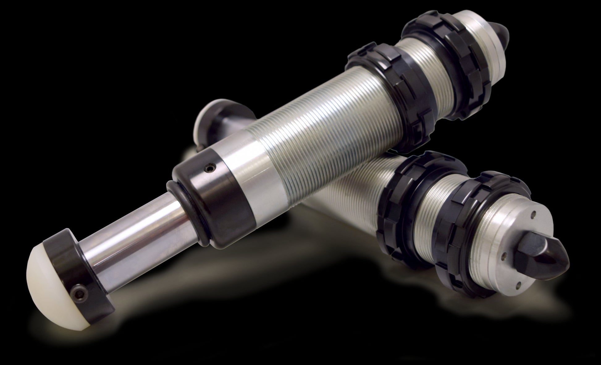 ~(12 lbs. 14X6X3)~ 2.0 Bump Stop Threaded Body With 2.5 Inch Stroke Pair DV8 Offroad